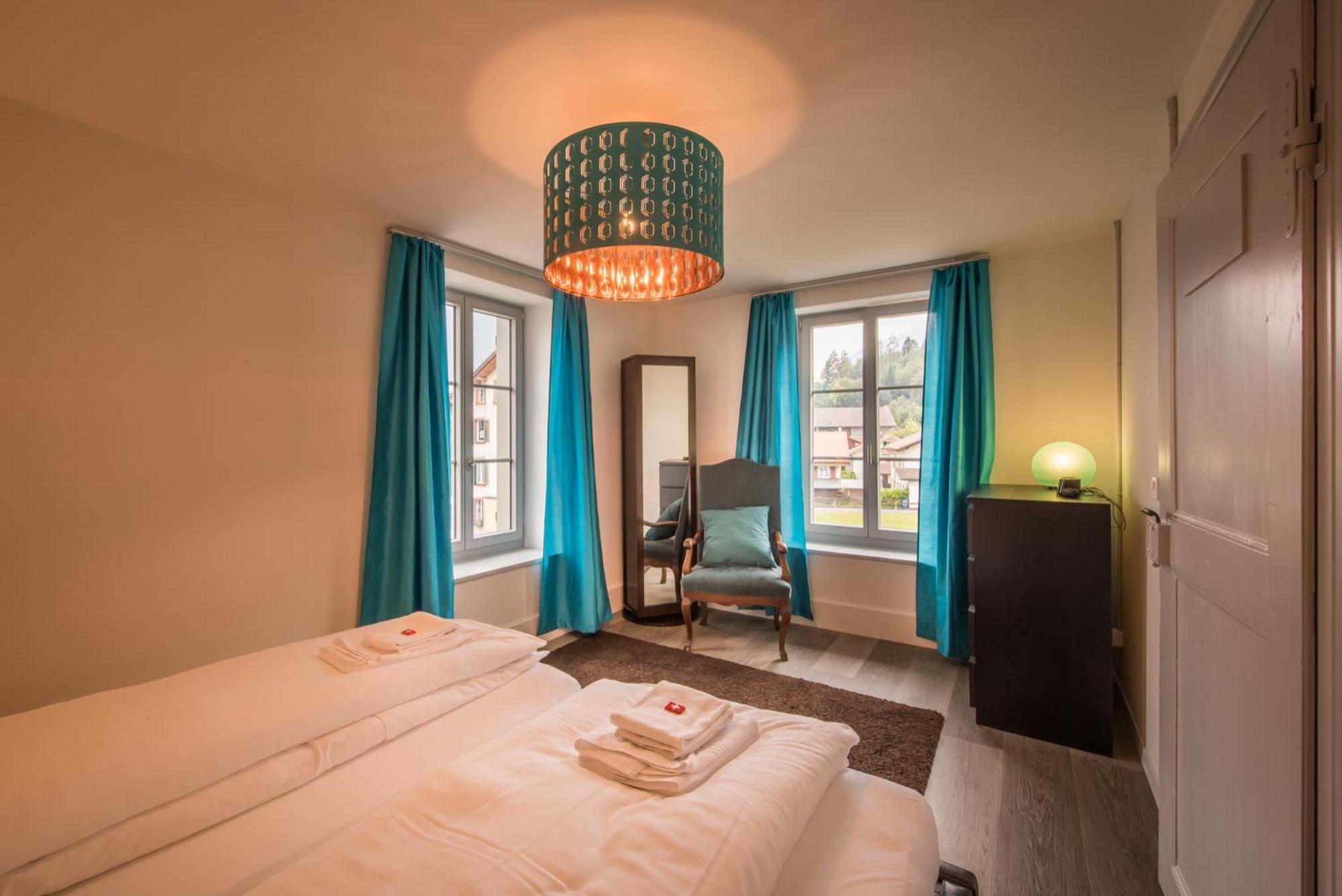 Dependance Penthouse Apartman Interlaken Kültér fotó