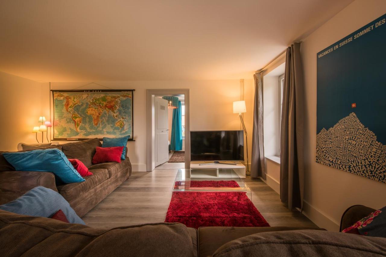 Dependance Penthouse Apartman Interlaken Kültér fotó