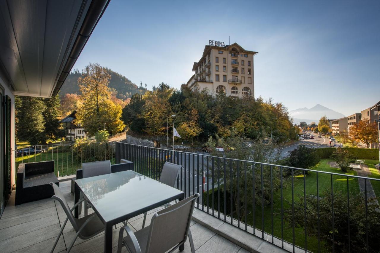 Dependance Penthouse Apartman Interlaken Kültér fotó