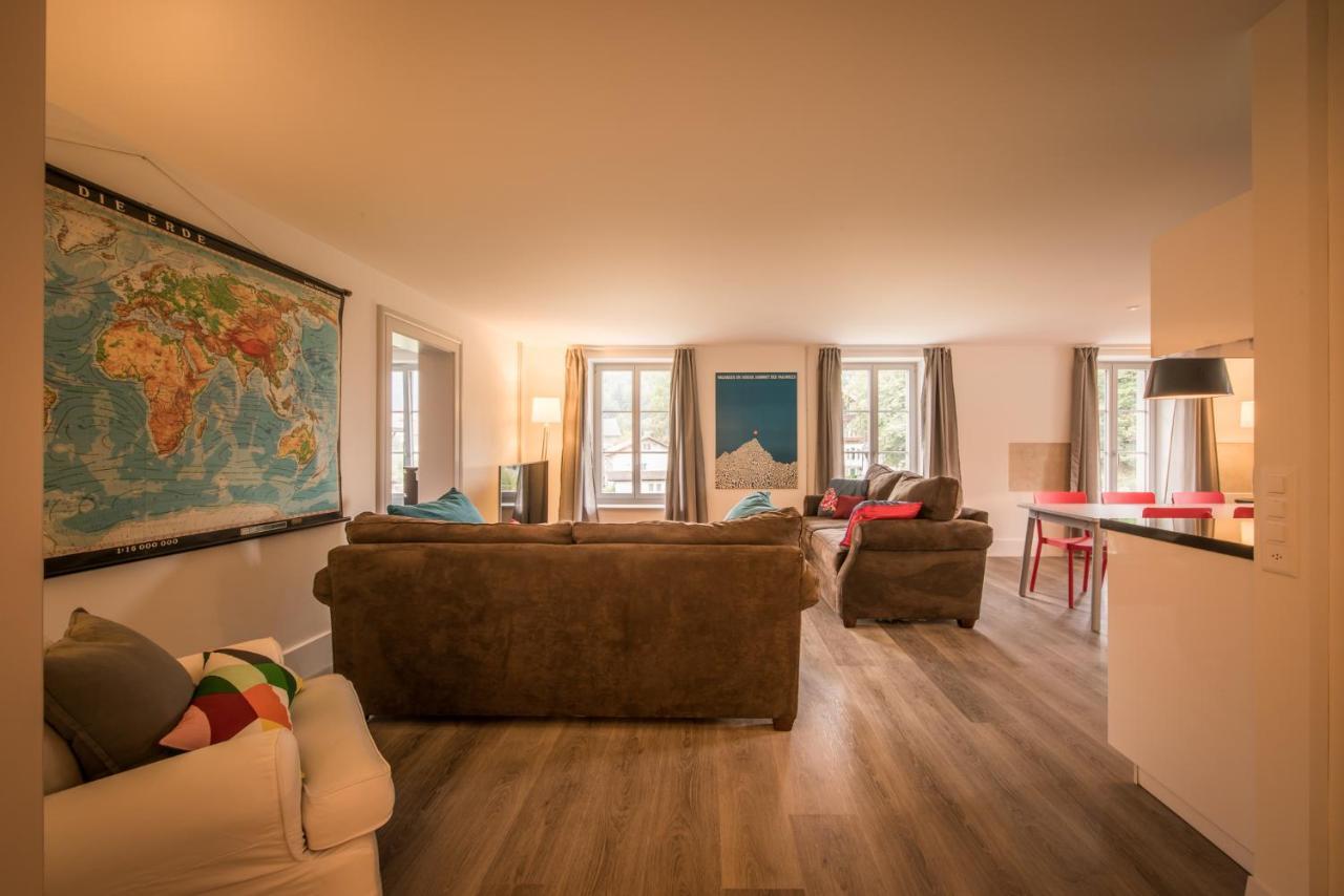 Dependance Penthouse Apartman Interlaken Kültér fotó