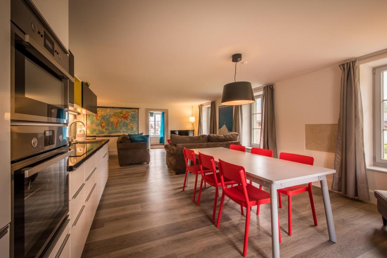 Dependance Penthouse Apartman Interlaken Kültér fotó