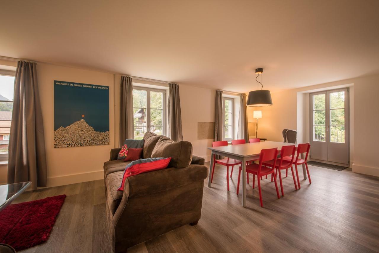 Dependance Penthouse Apartman Interlaken Kültér fotó